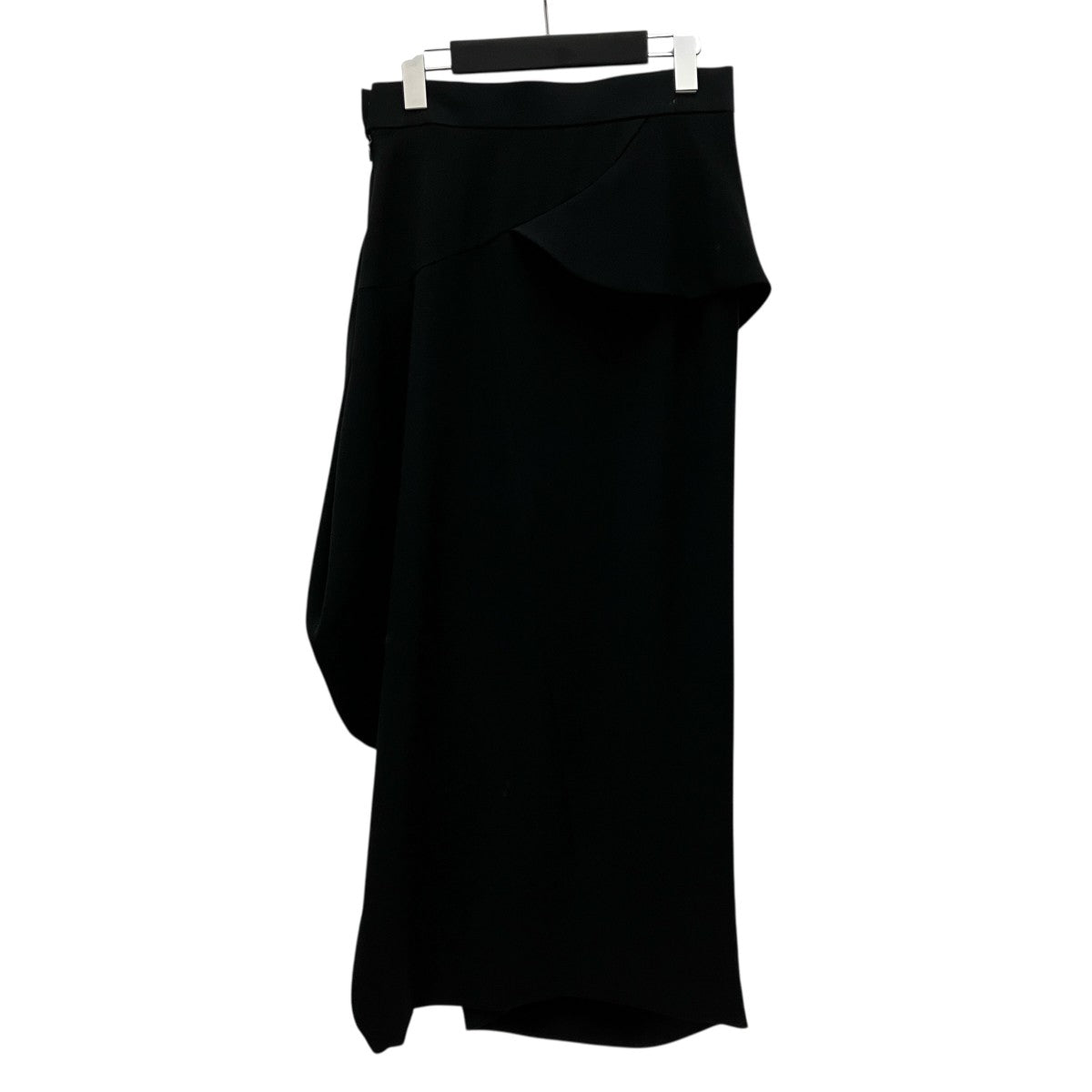 ENFÖLD　エンフォルド アシメトリースカート 38 黒/白 ENFÖLD エンフォルド アシメトリースカート 38 黒/白 美品