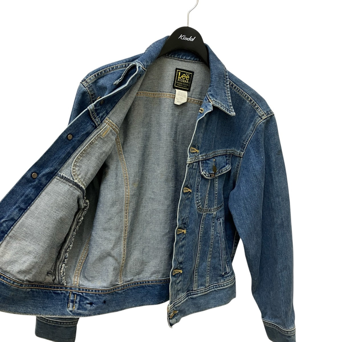 Lee 0424 101J 復刻 90s デニムジャケット L 希少 90s Lee RIDERS 0424 デニムジャケット 101-J 復刻 - メルカリ