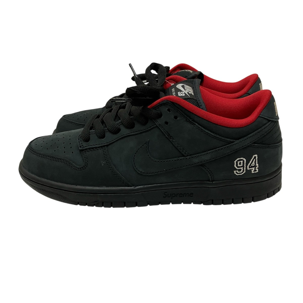 NIKE×Supreme SB Dunk Low BlackローカットスニーカーHQ8487-001