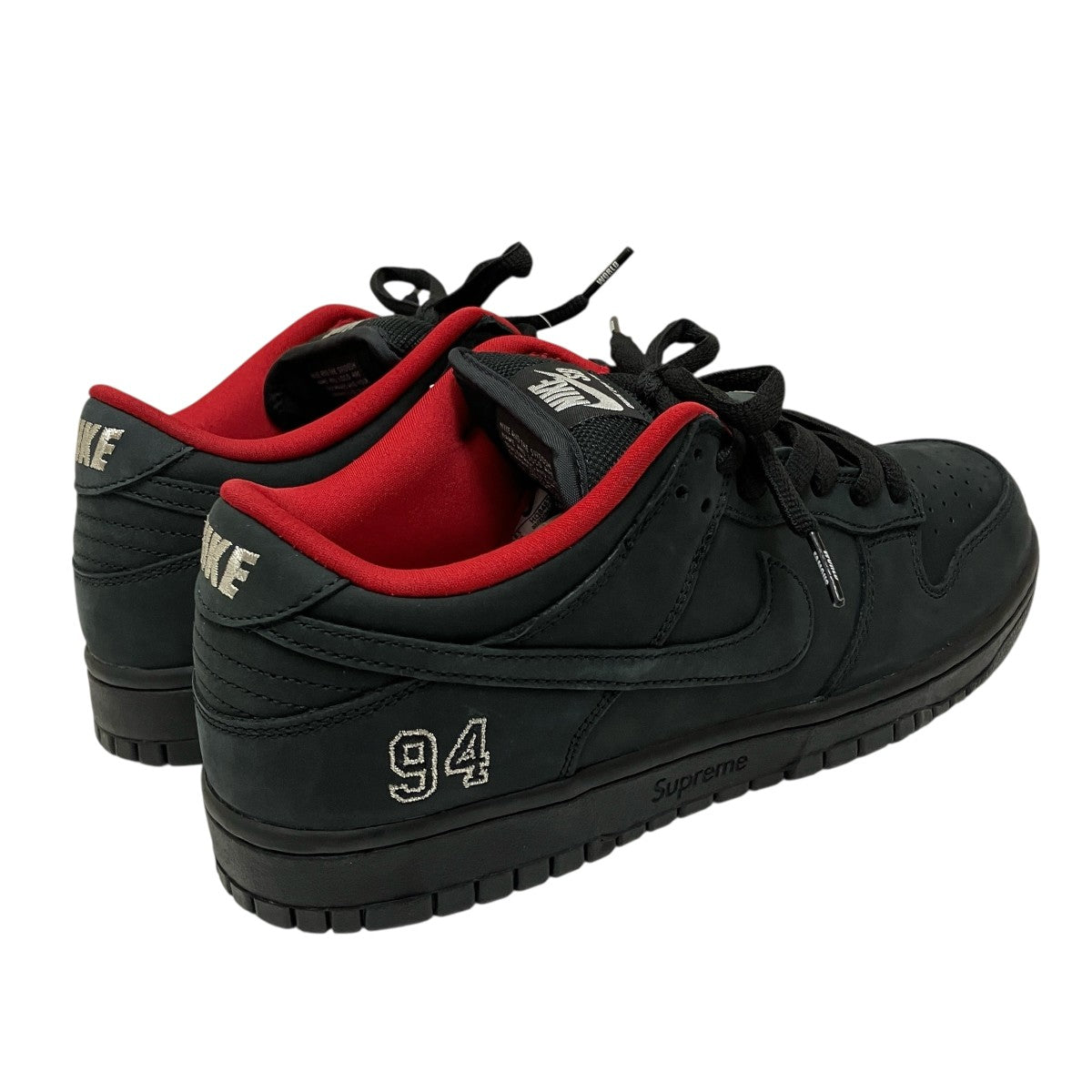 NIKE×Supreme SB Dunk Low BlackローカットスニーカーHQ8487-001