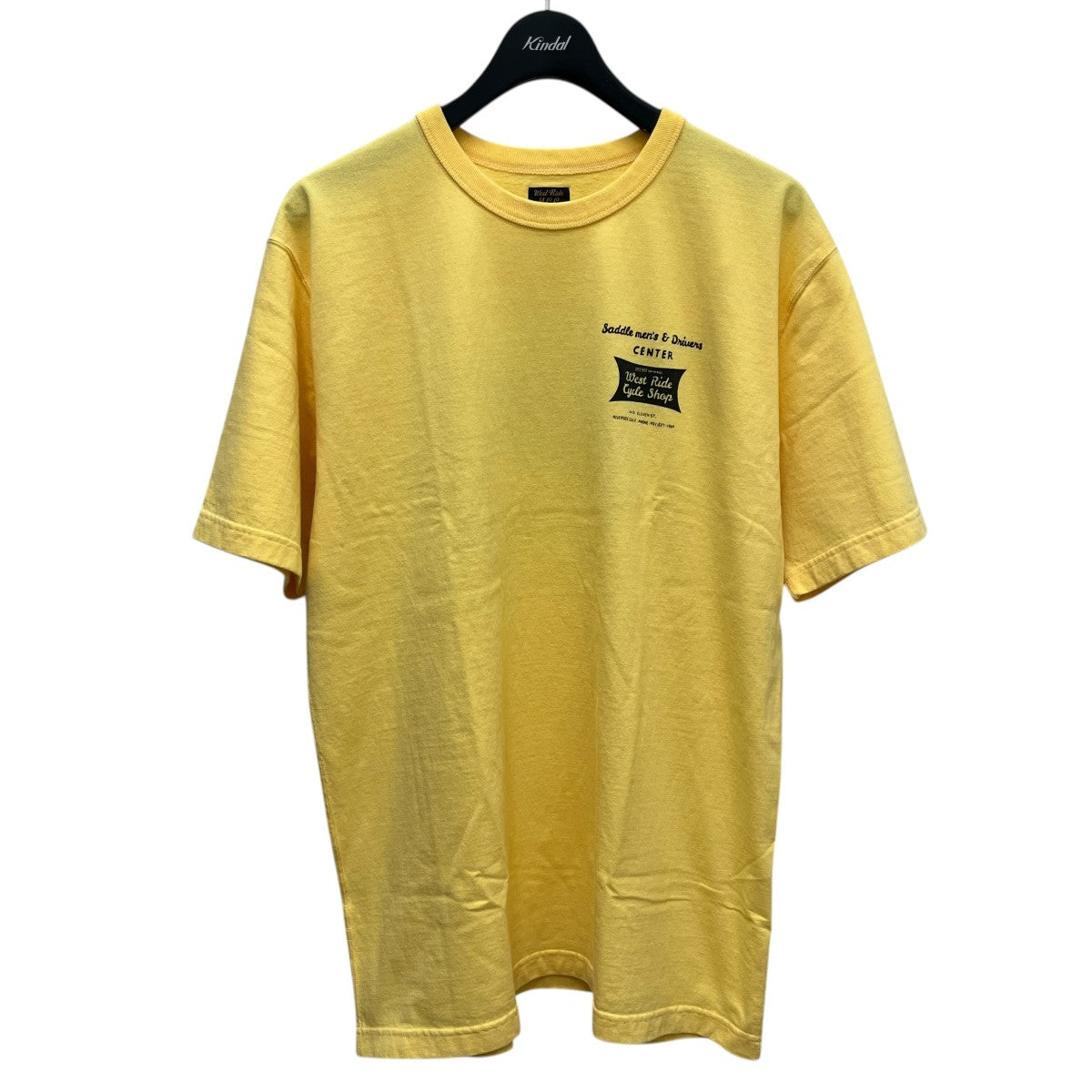 WEST RIDE(ウエストライド) 半袖Tシャツ イエロー サイズ 42｜【公式
