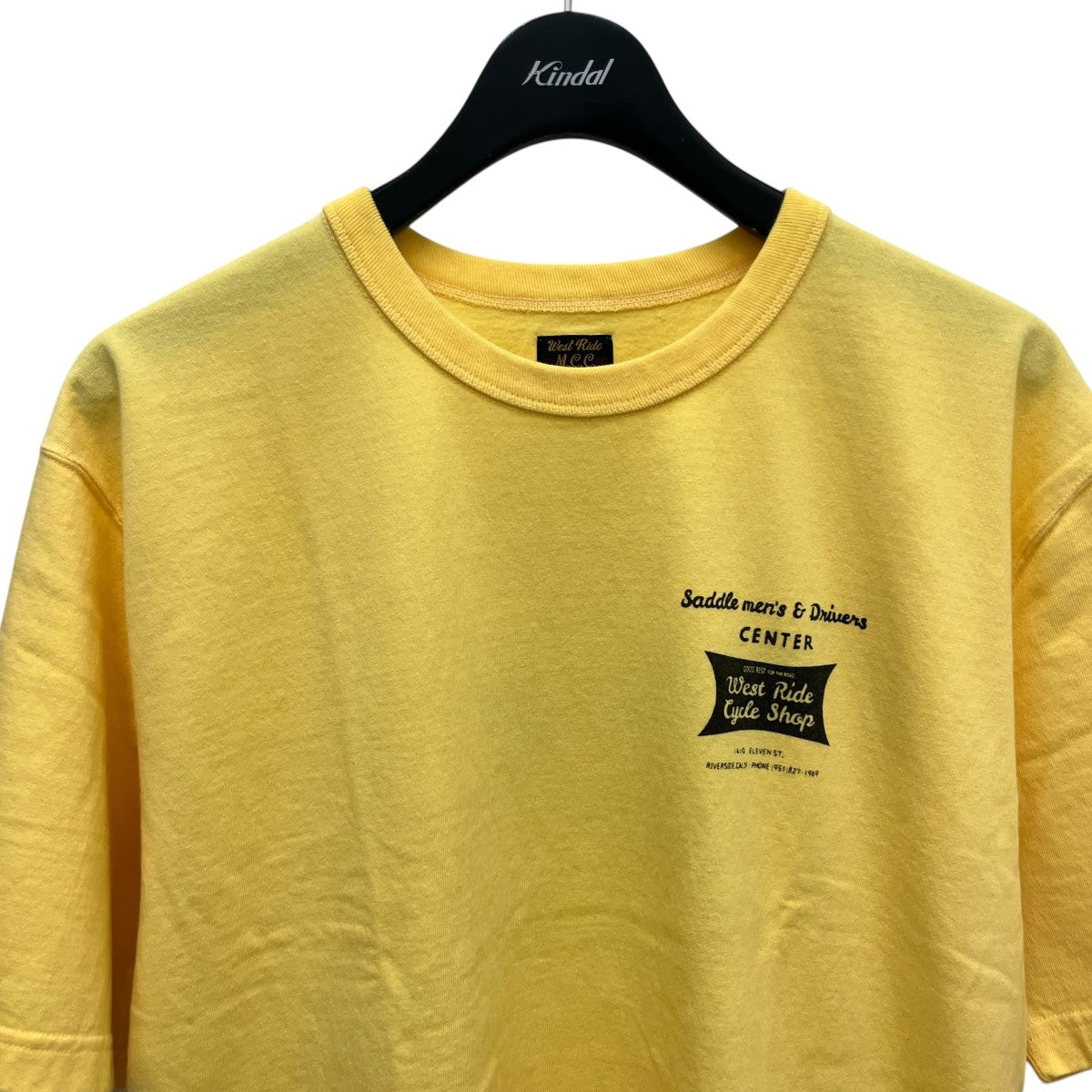 WEST RIDE(ウエストライド) 半袖Tシャツ イエロー サイズ 42｜【公式