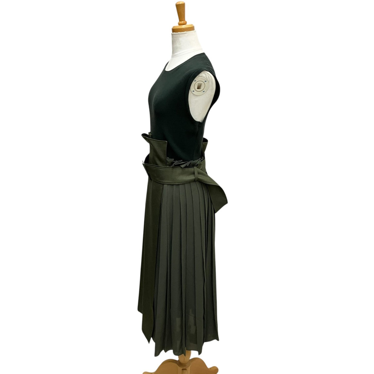 FRAY ID ノースリーブワンピース ベルト付FWNO193503 古着・中古-3枚目のアイテム画像