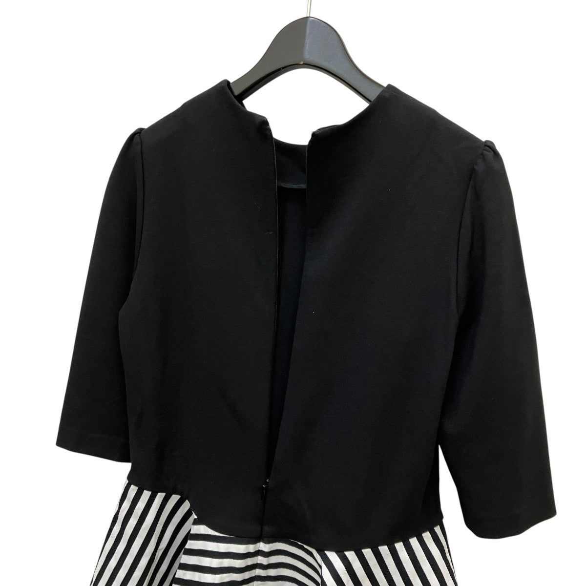 BORDERS at BALCONY ボーダーズアットバルコニー　ペプラム BORDERS at BALCONY/ボーダーズアットバルコニー】PEPLUM WRAP TEE
