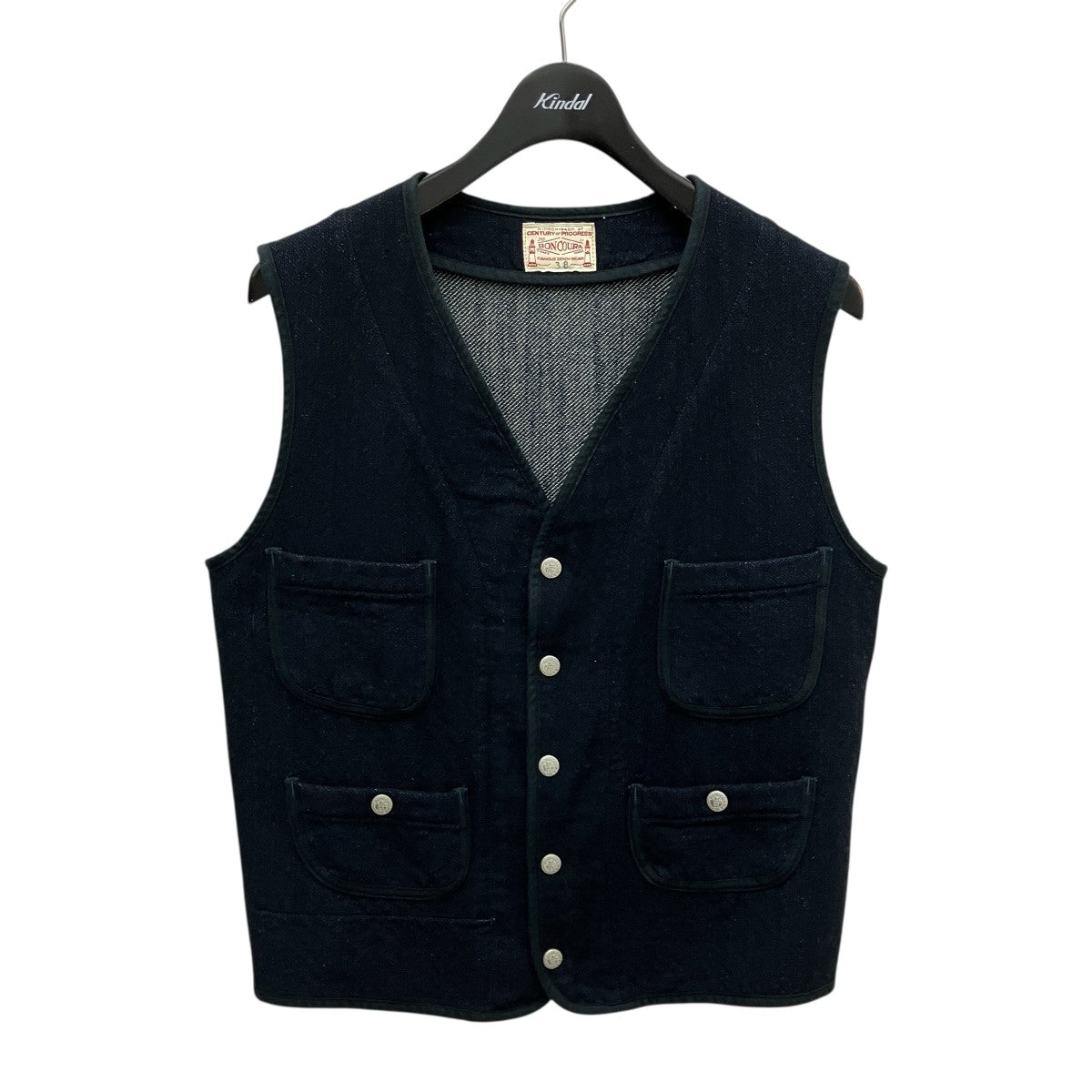 BONCOURA(ボンクラ) デニムカバーオール インディゴ サイズ 40｜【公式