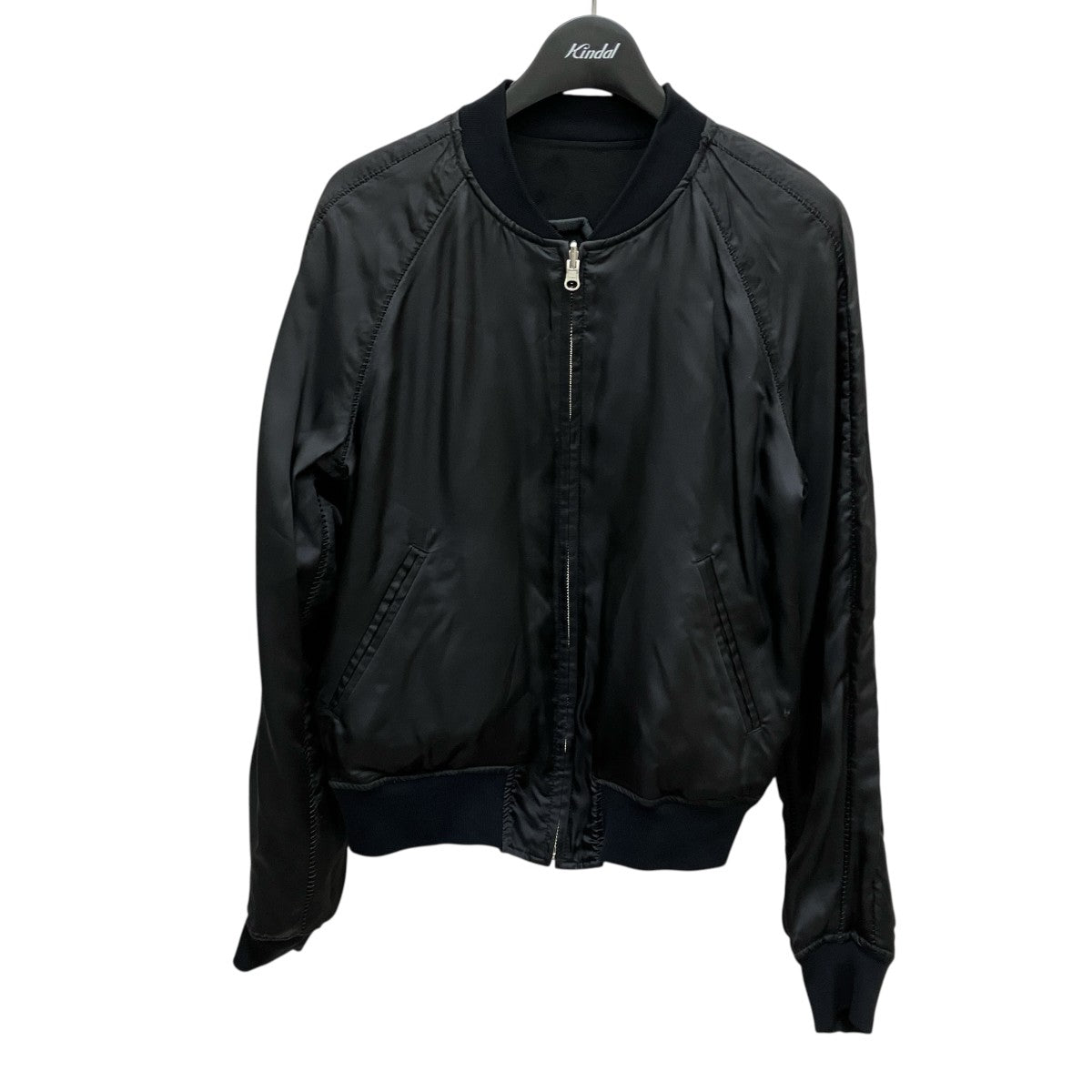 noir kei ninomiya 25ss シンセティックレザー ジャケット Noir Kei Ninomiyaのブラック シンセティック フェイクレザー