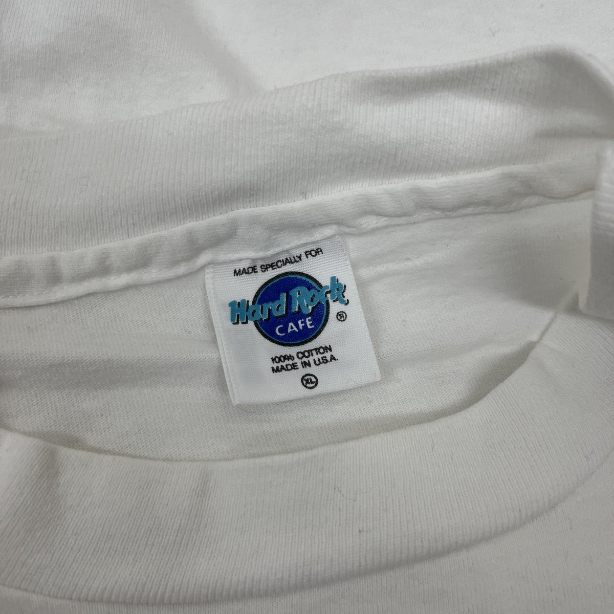 Hard Rock cafe 90’ｓ vintageTシャツ 古着・中古-4枚目のアイテム画像