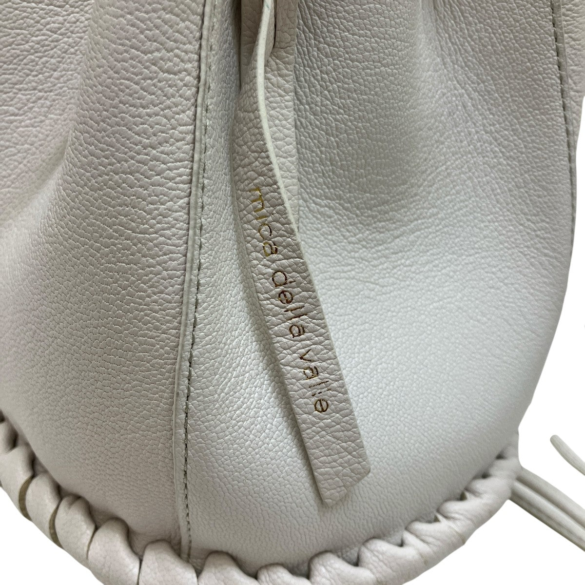 mica della valle 巾着ショルダーバッグJAG-10004 古着・中古-7枚目のアイテム画像