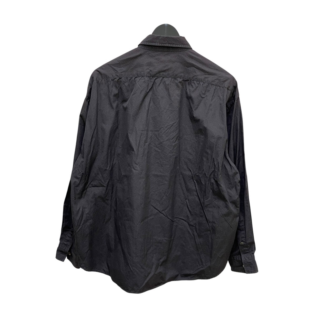 Porter Classic(ポータークラシック) roll up shirtドット柄長袖シャツ