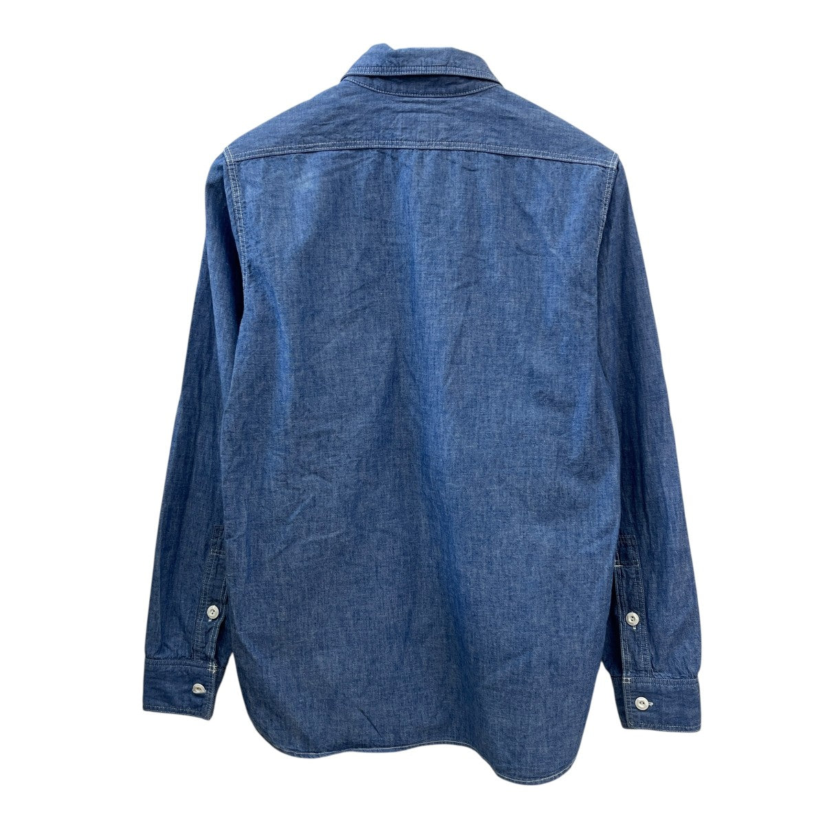 ONE PIECE OF ROCK シャンブレーワークシャツ 古着・中古-2枚目のアイテム画像