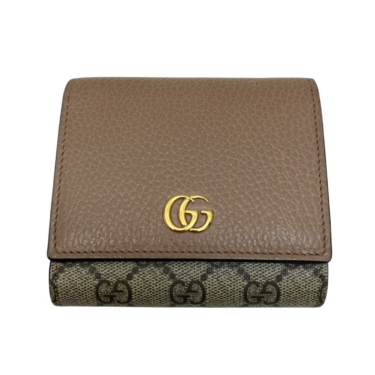 GUCCI ダブルG バイカラー ミディアム ウォレット財布598587 古着・中古-1枚目のアイテム画像