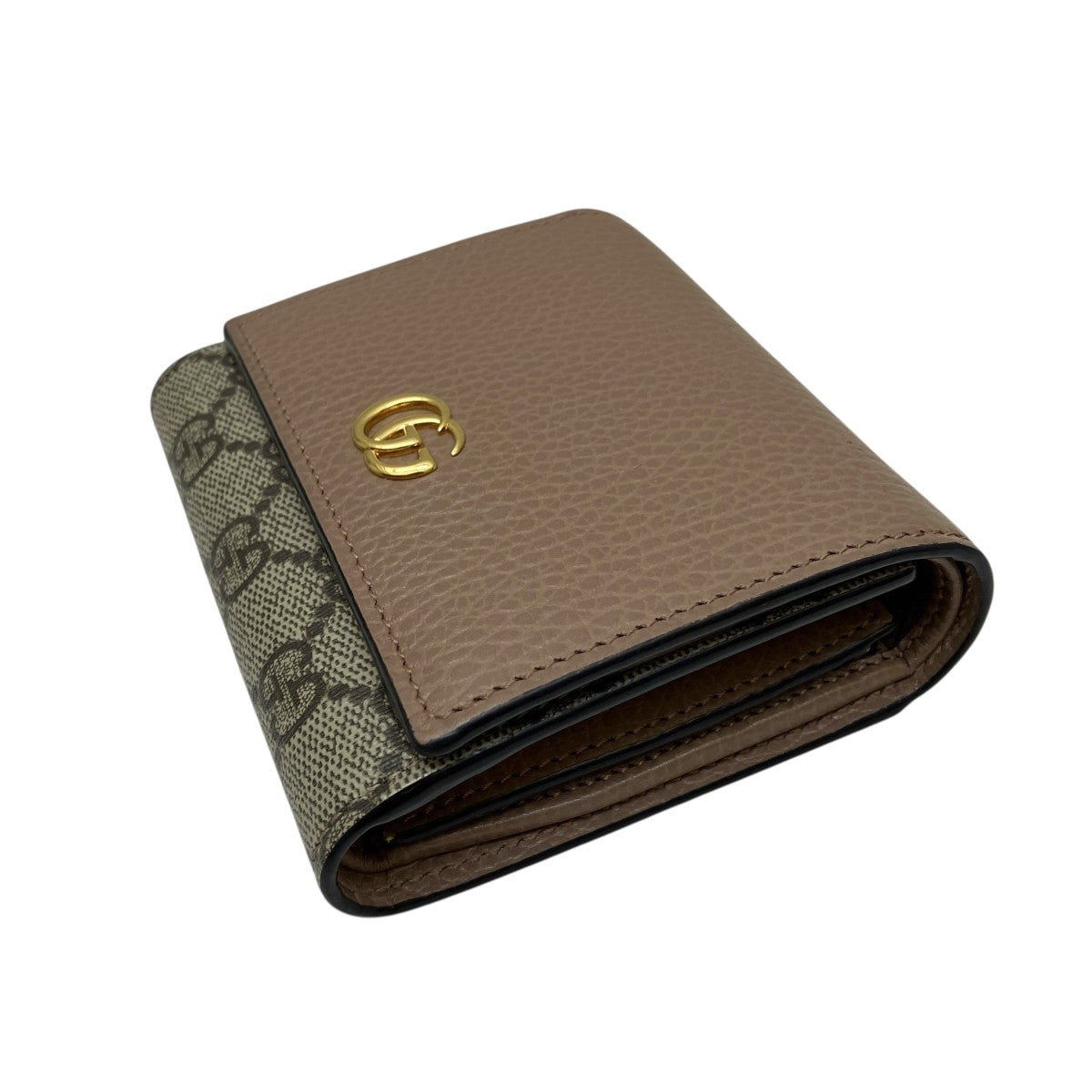 GUCCI ダブルG バイカラー ミディアム ウォレット財布598587 古着・中古-3枚目のアイテム画像