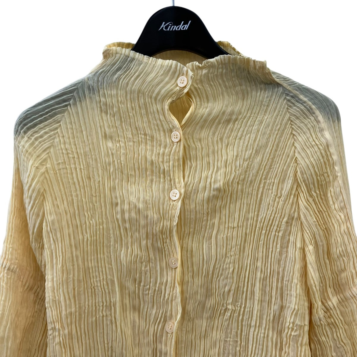 ISSEY MIYAKE WHITELABEL プリーツブラウスIM42FJ248 古着・中古-3枚目のアイテム画像