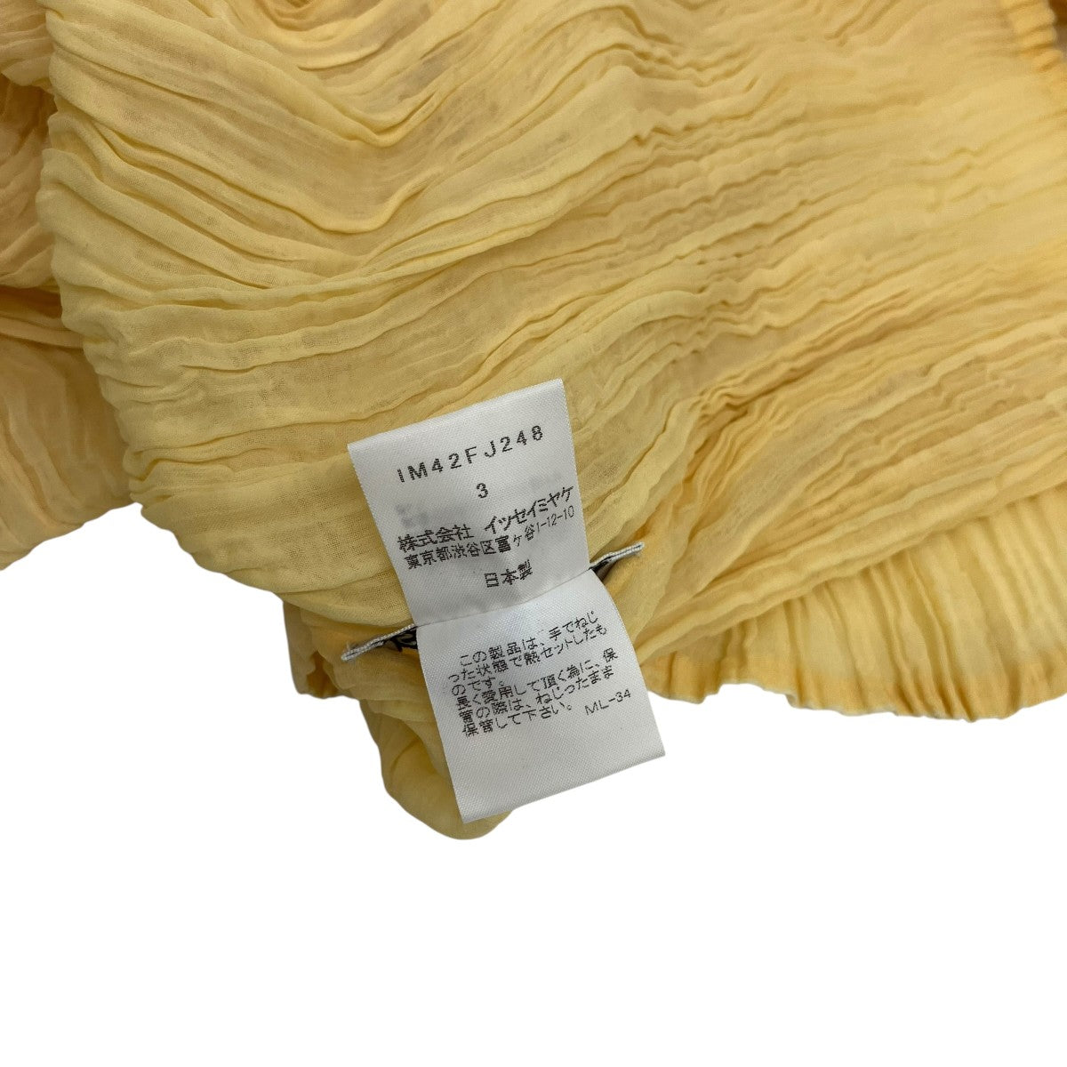 ISSEY MIYAKE WHITELABEL プリーツブラウスIM42FJ248 古着・中古-6枚目のアイテム画像