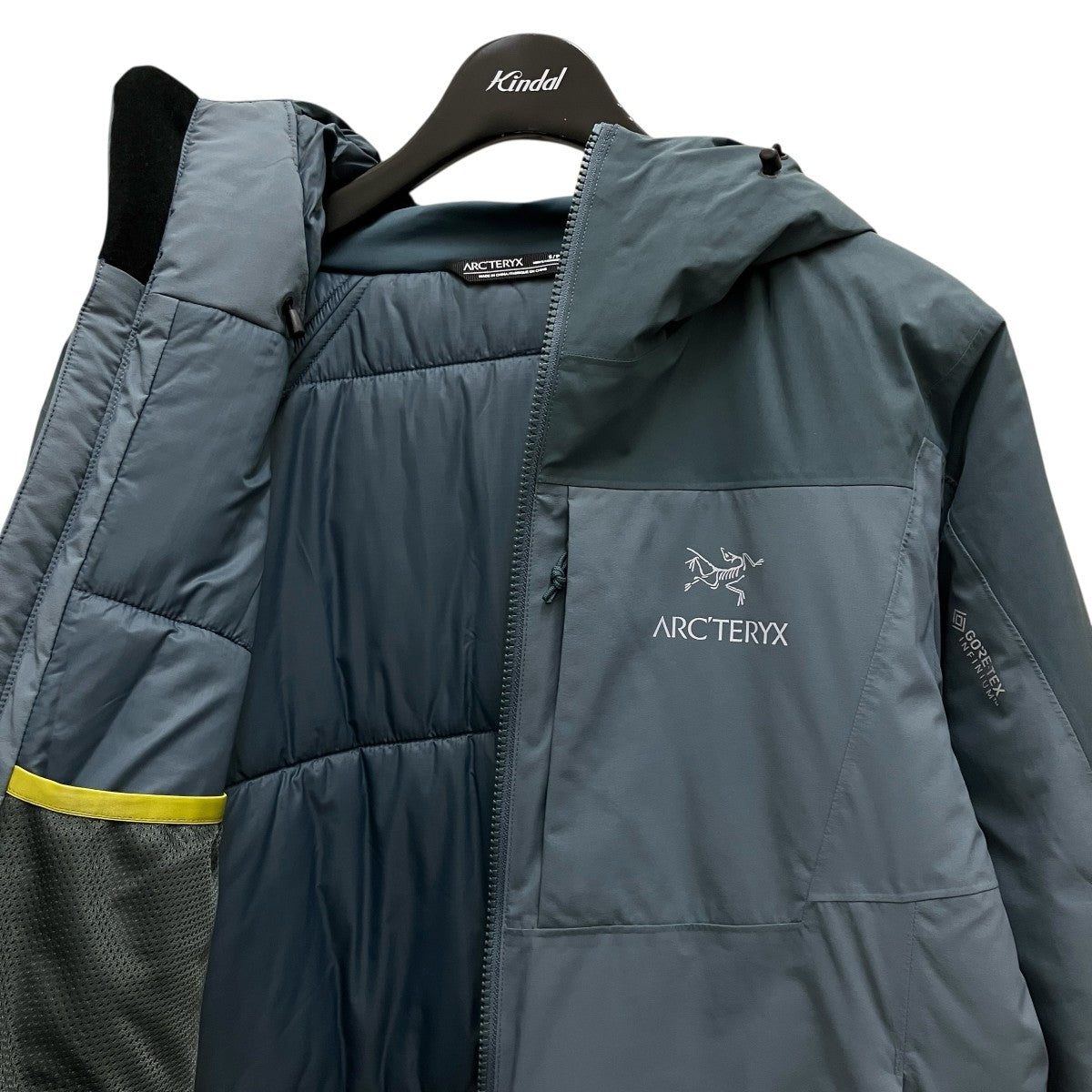 期間限定価格！　ARC'TERYX KAPPA HOODY　ブルーグレー ARC'TERYX(アークテリクス) KAPPA HOODY MENS中綿ジャケット