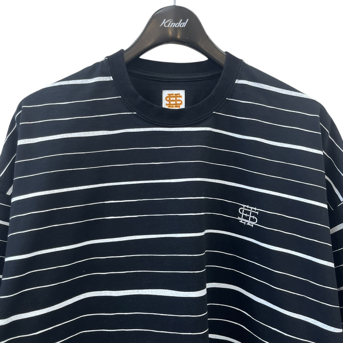 SEESEE superbig round borderボーダーTシャツ 古着・中古-3枚目のアイテム画像