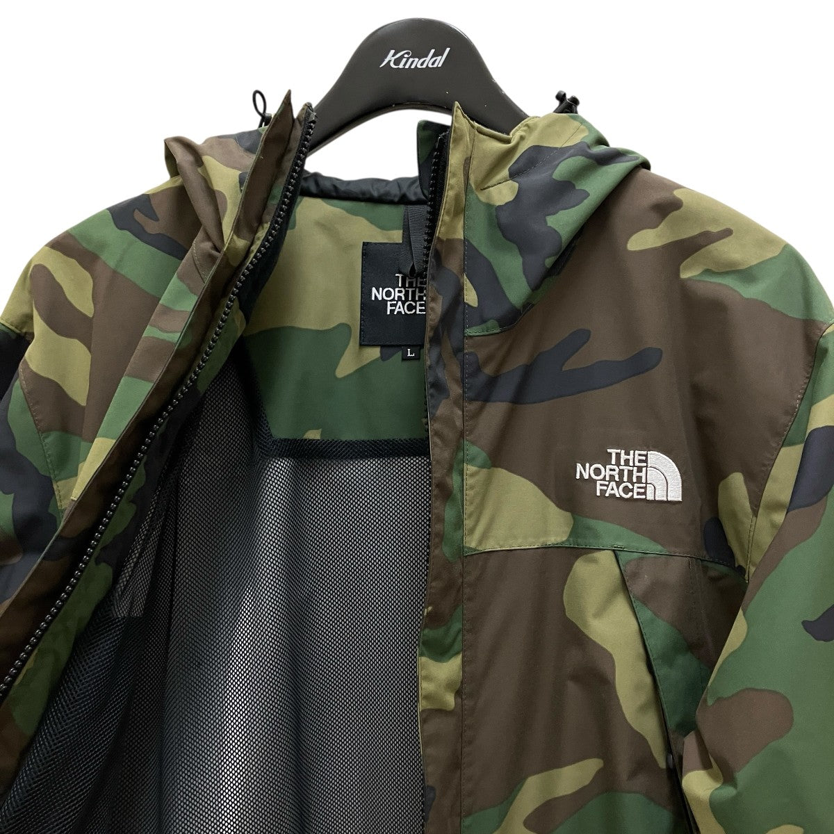 THE NORTH FACE カモフラージュ マウンテンパーカー L THE NORTH FACE 5%OFF ザ・ノース・フェイス ベンチャージャケット