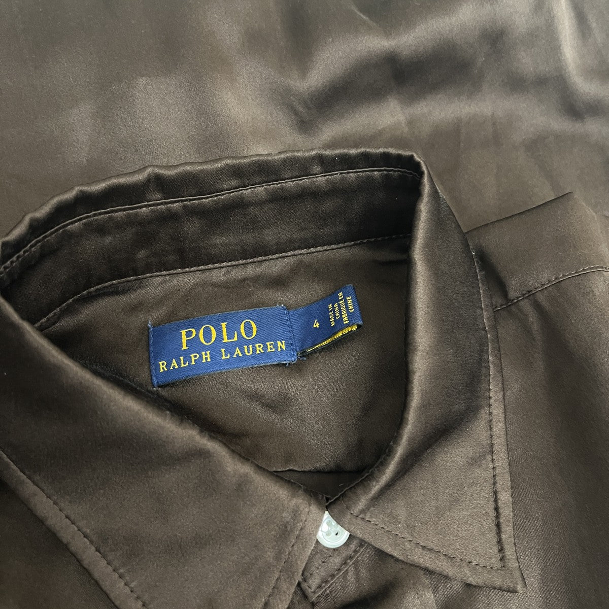 POLO RALPH LAUREN(ポロラルフローレン) サテンレギュラーカラーシャツ