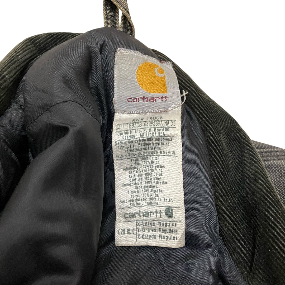 CarHartt(カーハート) トラディショナルコートC26BLK C26BLK グレー