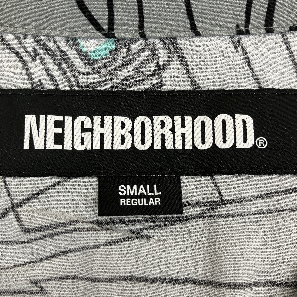 NEIGHBORHOOD 総柄半袖シャツ241TSNH-SHM05 古着・中古-4枚目のアイテム画像