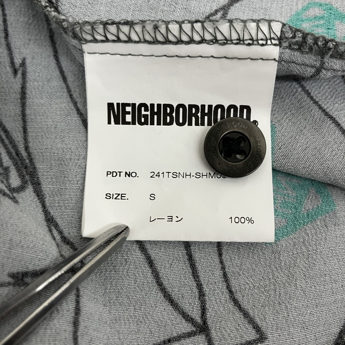 NEIGHBORHOOD 総柄半袖シャツ241TSNH-SHM05 古着・中古-6枚目のアイテム画像