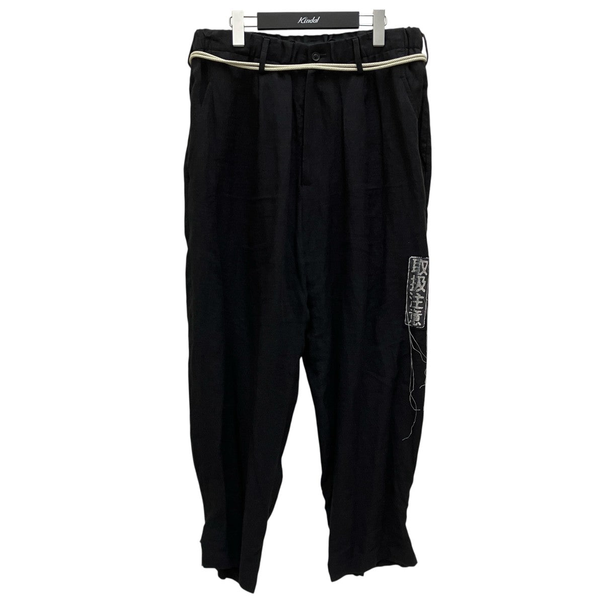 Yohji Yamamoto pour homme(ヨウジヤマモトプールオム) 取扱注意リネン