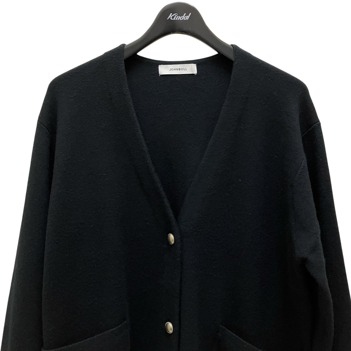 Johnbull VネックカーディガンJL233L19 古着・中古-3枚目のアイテム画像
