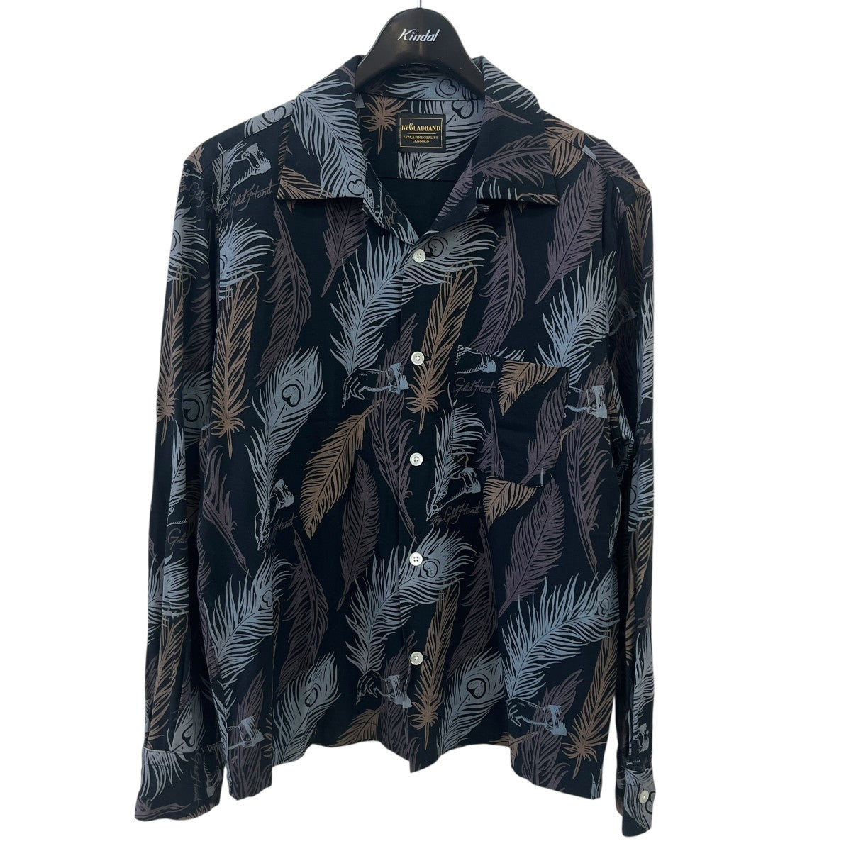 PEACOCK QUILL - L S SHIRTSアロハシャツBYGH-24-SS-09