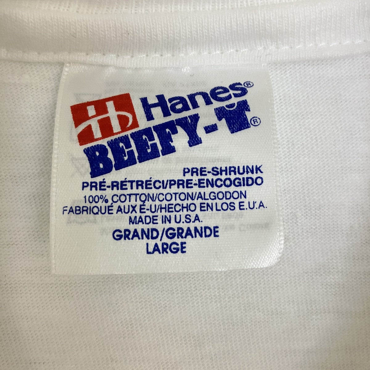 Hanes Tシャツ 古着・中古-4枚目のアイテム画像