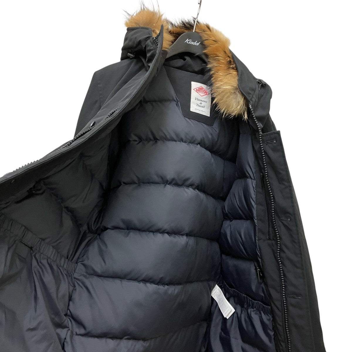 DANTON / ロングダウンジャケット/34/20A-FA-001// DANTON(ダントン) ダウンジャケット20A-FA-001 20A-FA-001 ブラック