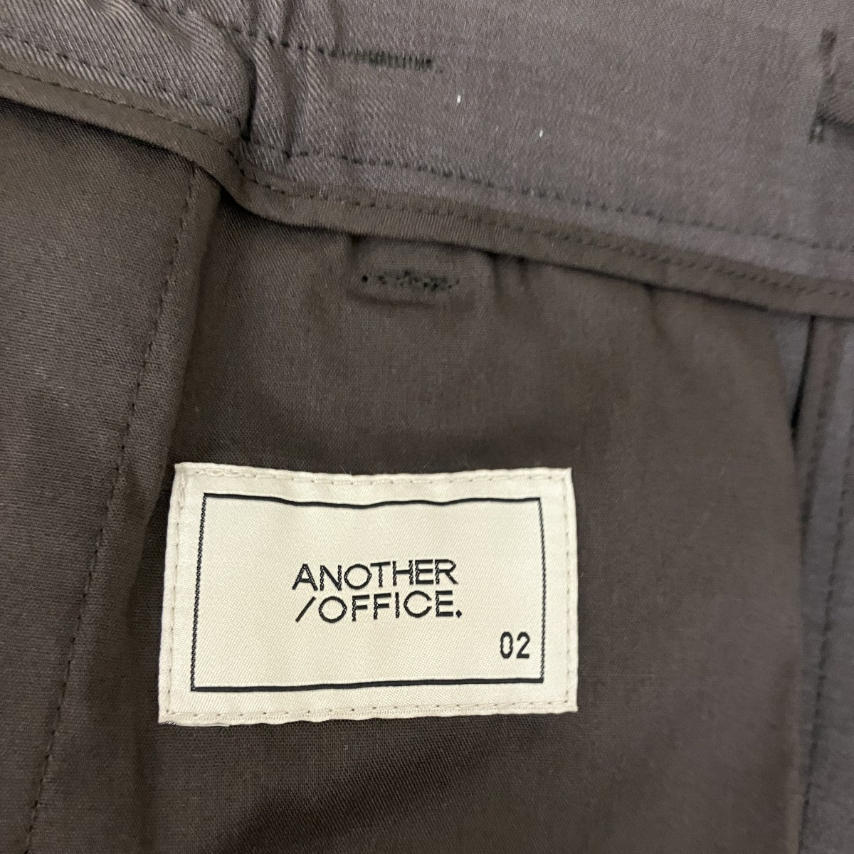 ANOTHER OFFICE パンツAOESPT009BR-01 古着・中古-7枚目のアイテム画像