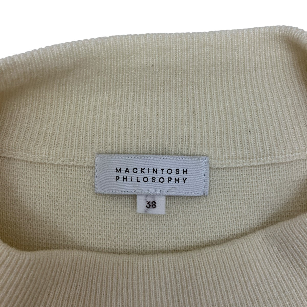 MACKINTOSH PHILOSOPHY ニットワンピースH5J12-410-02 古着・中古-7枚目のアイテム画像