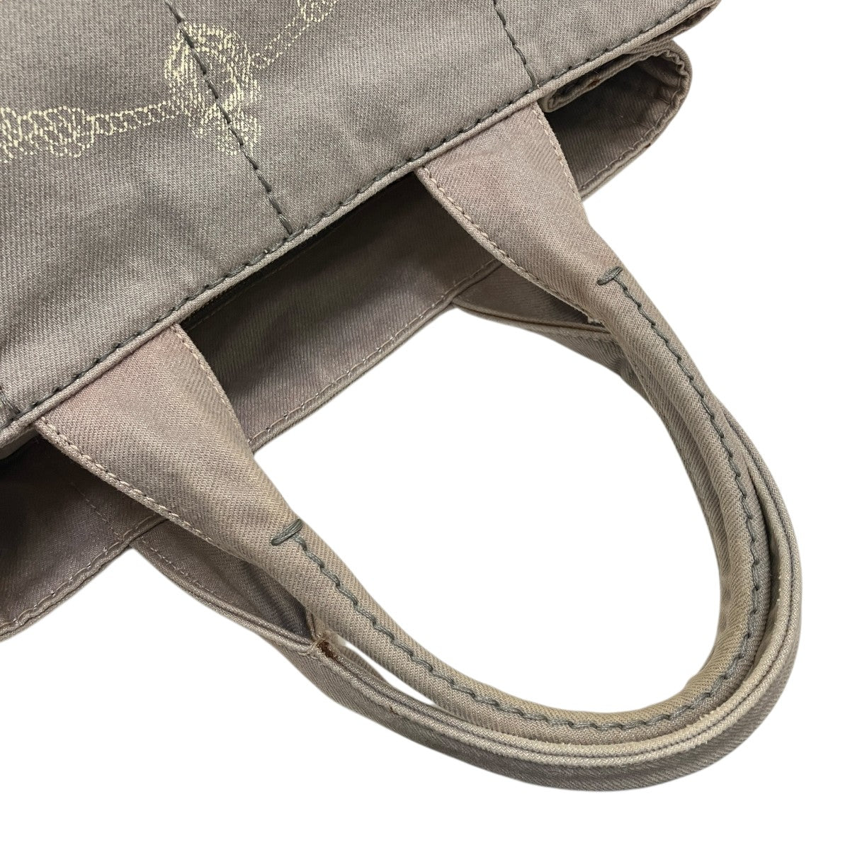 カナパトートハンドバッグB1877B DENIM NUBE