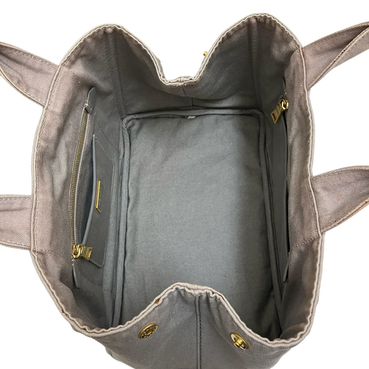 カナパトートハンドバッグB1877B DENIM NUBE