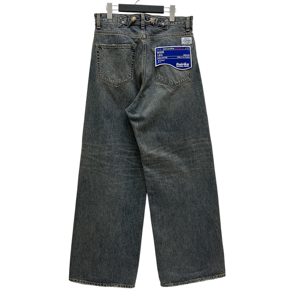 パンツ Dairiku 25ss wide vintage denim pants 70726f647563742f32303234303932