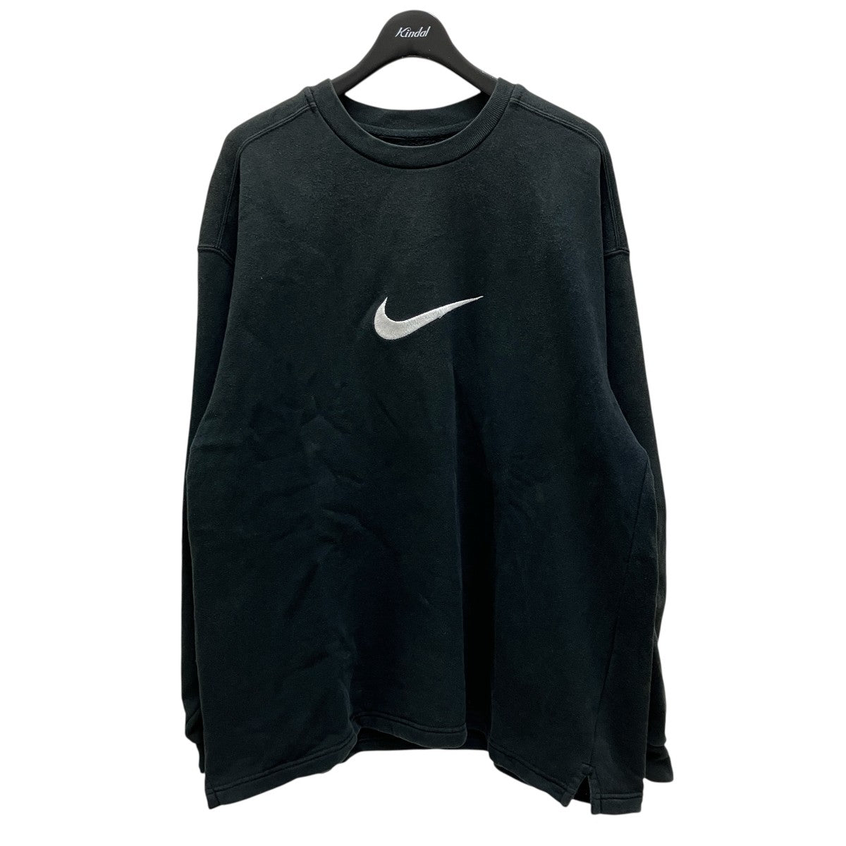 （vva）NIKE 90sクルーネックスウェット 美品　USA製 NIKE(ナイキ) 90S vintageクルーネックスウェット ブラック