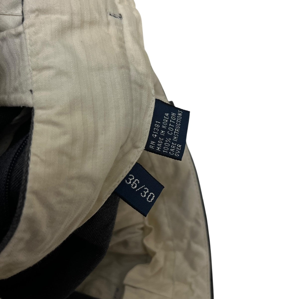 POLO RALPH LAUREN タックチノパンツ 古着・中古-6枚目のアイテム画像