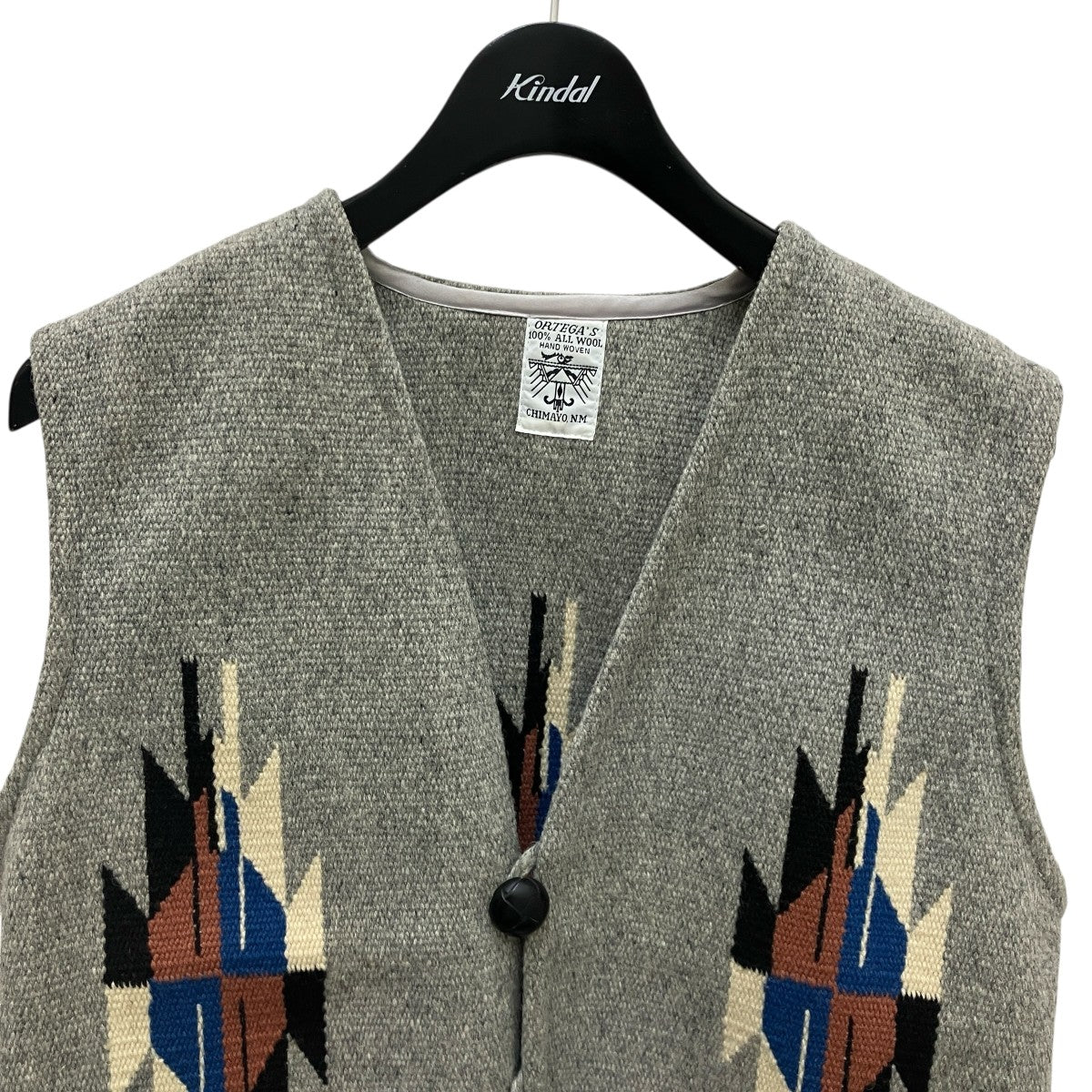 ORTEGA'S(オルテガ) ネイティブ柄ベスト グレー サイズ FREE｜【公式