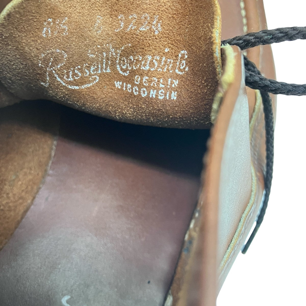 RUSSELL MOCCASIN(ラッセルモカシン) ブーツ ブラウン サイズ 8 1/2