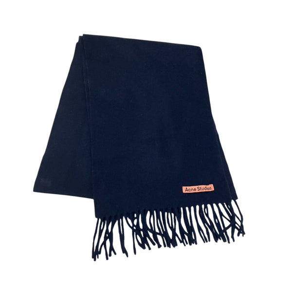 ACNE STUDIOS(アクネストゥディオズ) マフラー ネイビー｜【公式