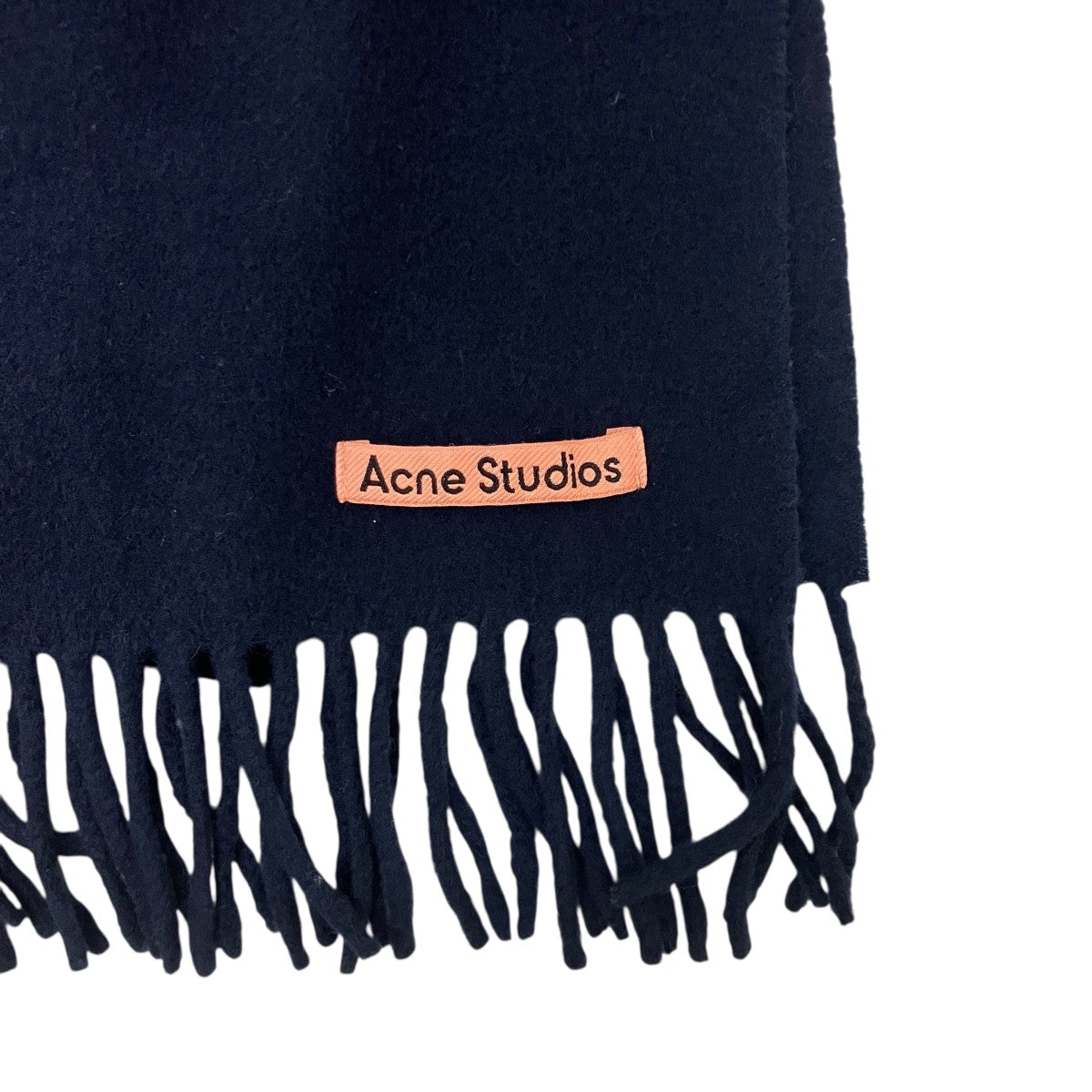 ACNE STUDIOS(アクネストゥディオズ) マフラー ネイビー｜【公式