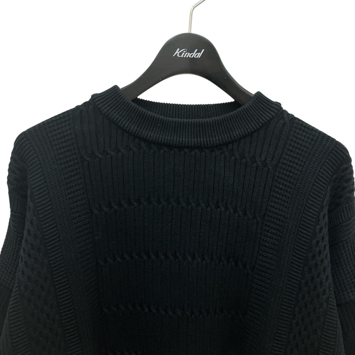 YASHIKI(ヤシキ) ニットYSK-20AW-KN03 YSK-20AW-KN03 ブラック サイズ