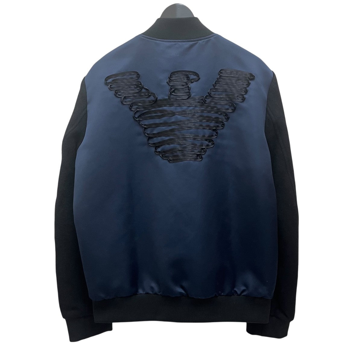 GIORGIO ARMANI(ジョルジオ・アルマーニ) ダブルウールコート ネイビー