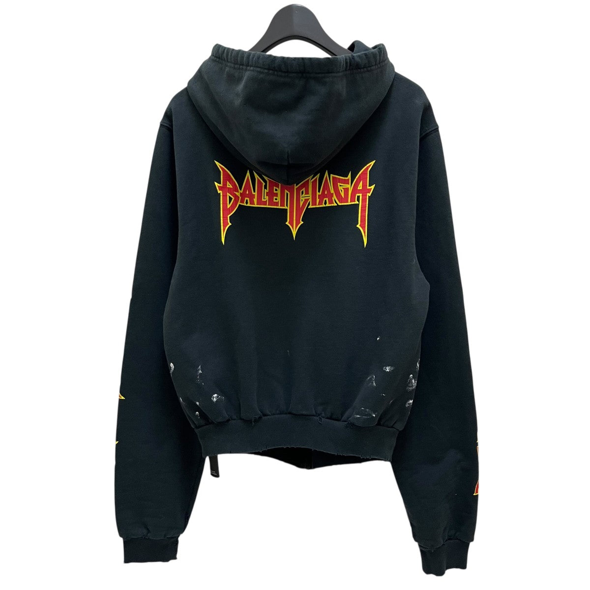 BALENCIAGA(バレンシアガ) Worn out zip upジップパーカーJP57 2021