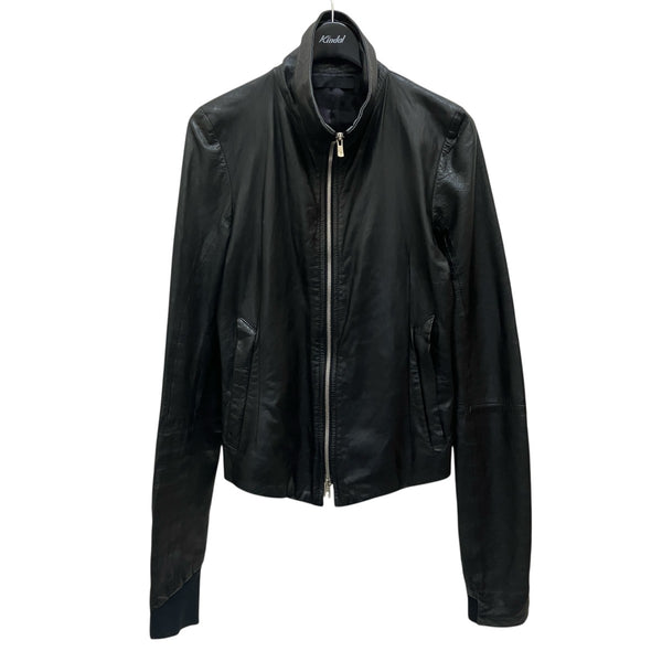 EKAM(エカム) レザーライダースジャケット ブラック サイズ M｜【公式