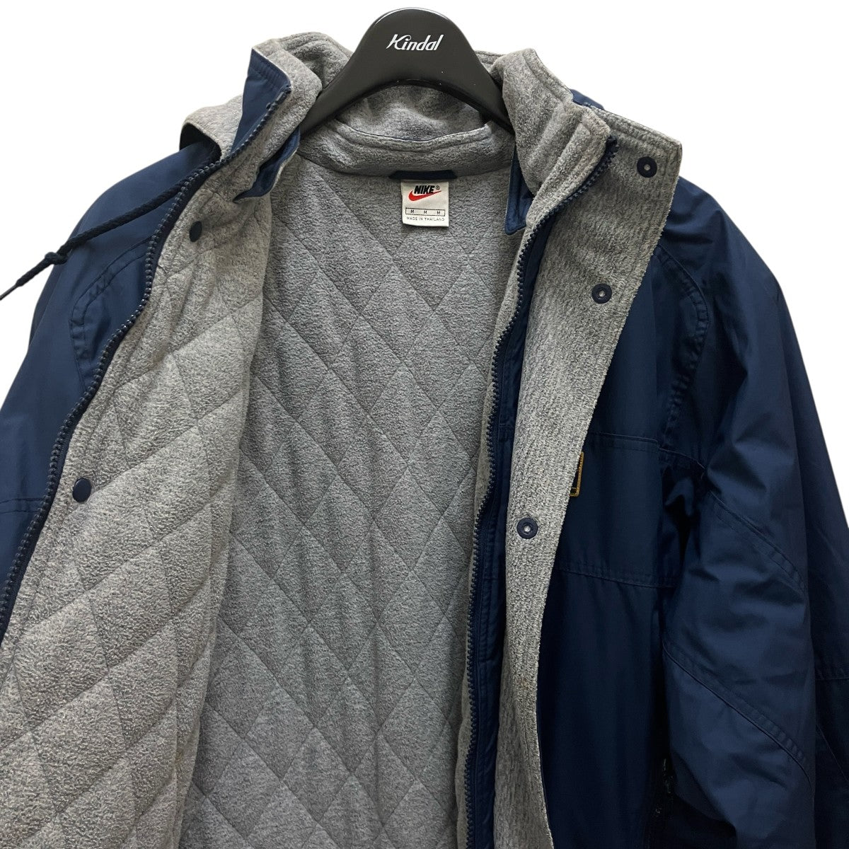 NIKE 90’ｓ vintageベンチコート 古着・中古-3枚目のアイテム画像