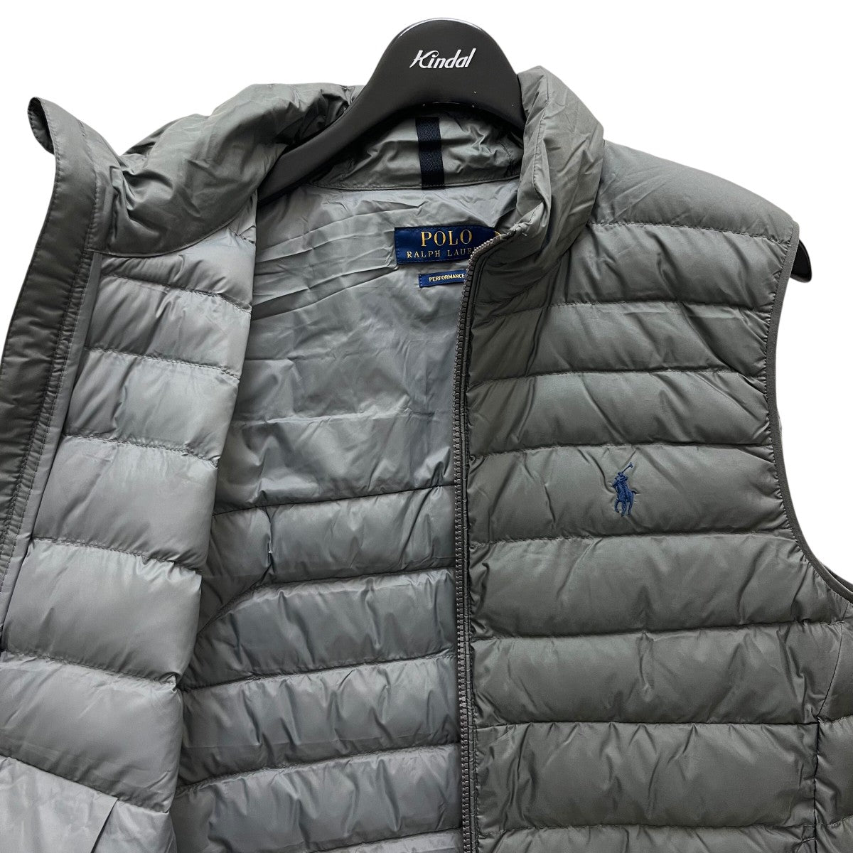 POLO RALPH LAUREN 中綿ベスト 古着・中古-3枚目のアイテム画像