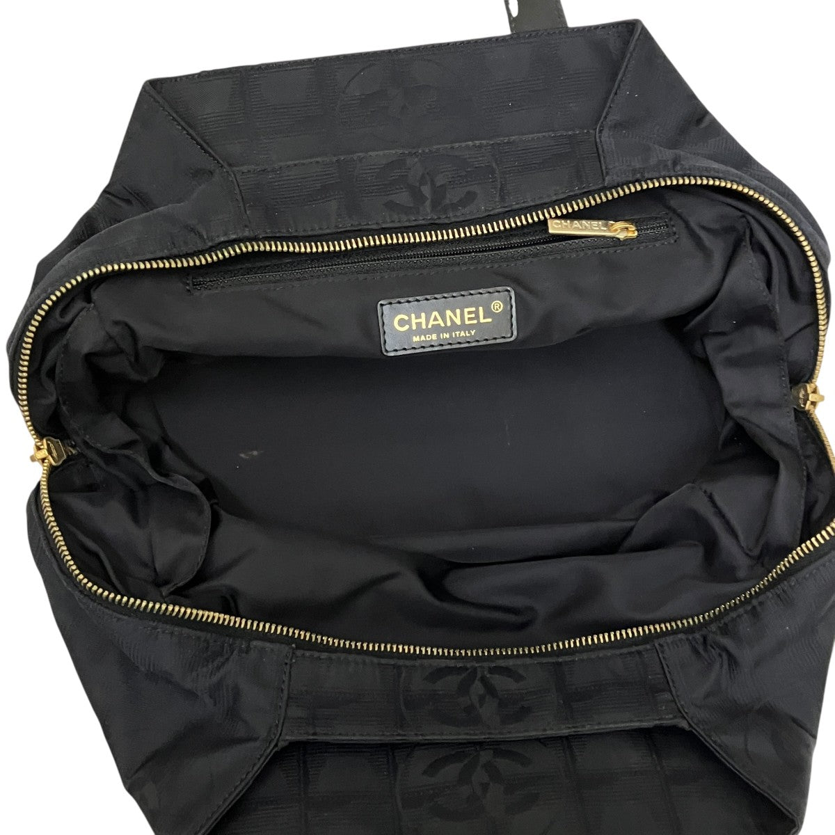 CHANEL(シャネル) ニュートラベルラインハンドバッグ 901**** ブラック