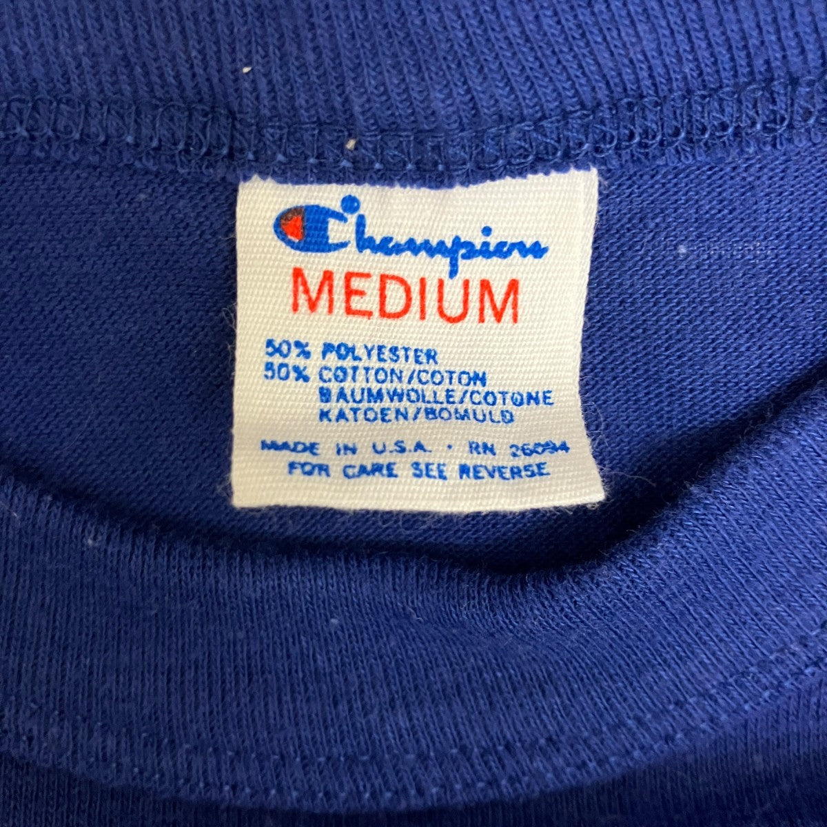 Champion 80’ｓ Vintage トリコタグTシャツ 古着・中古-5枚目のアイテム画像