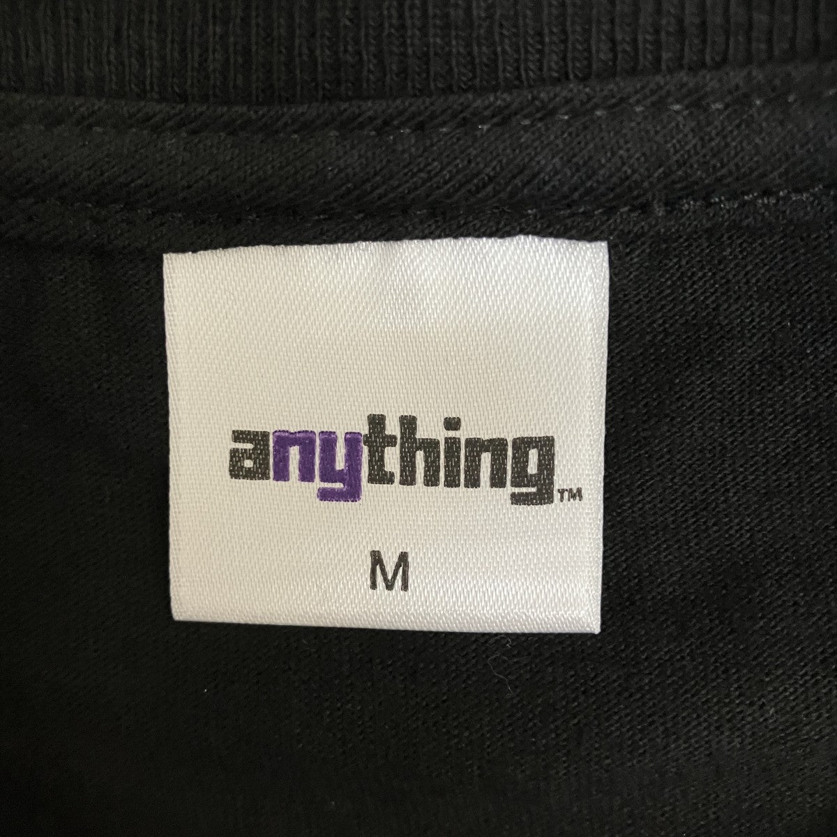 ANYTHING Tシャツ 古着・中古-4枚目のアイテム画像